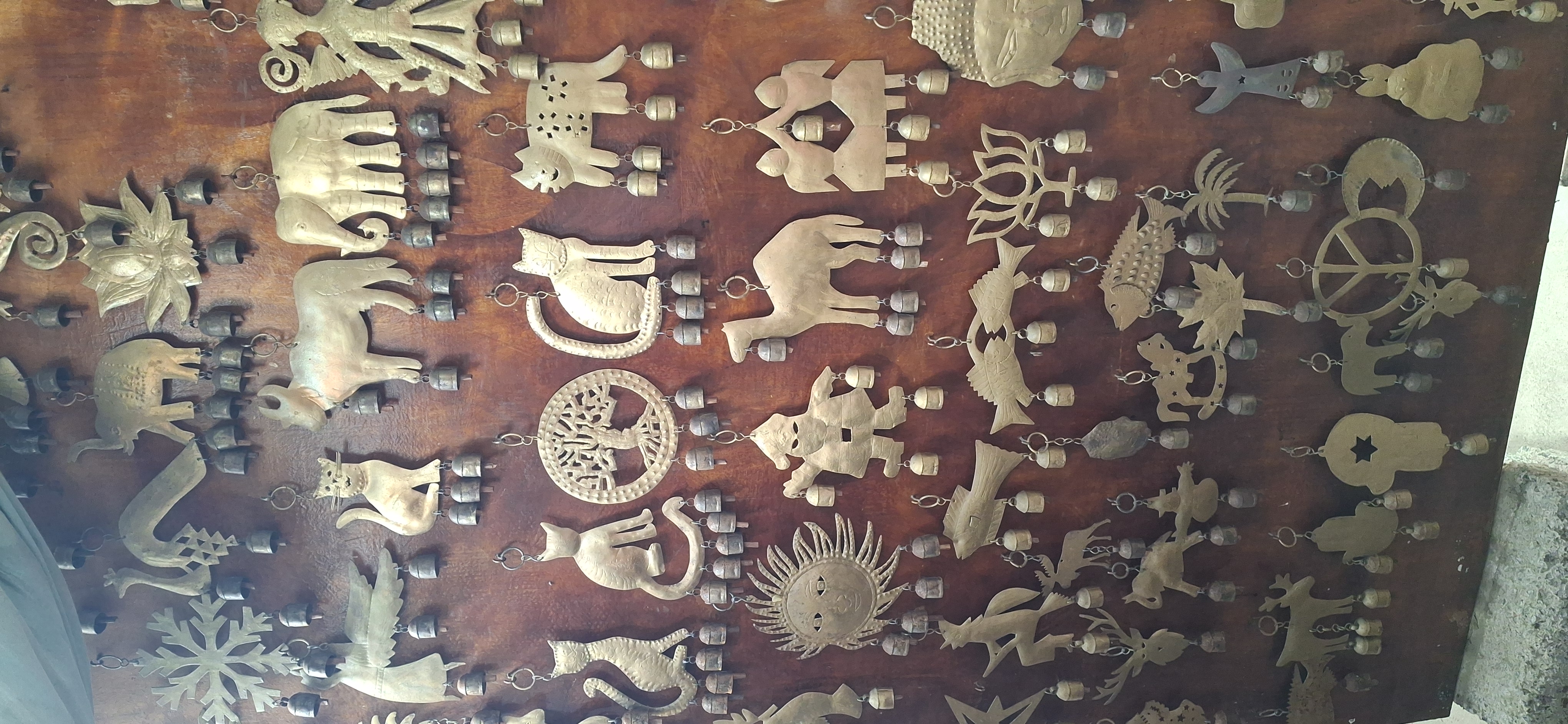 Traditional metal craft and bells seen on a History & Archaeology trip