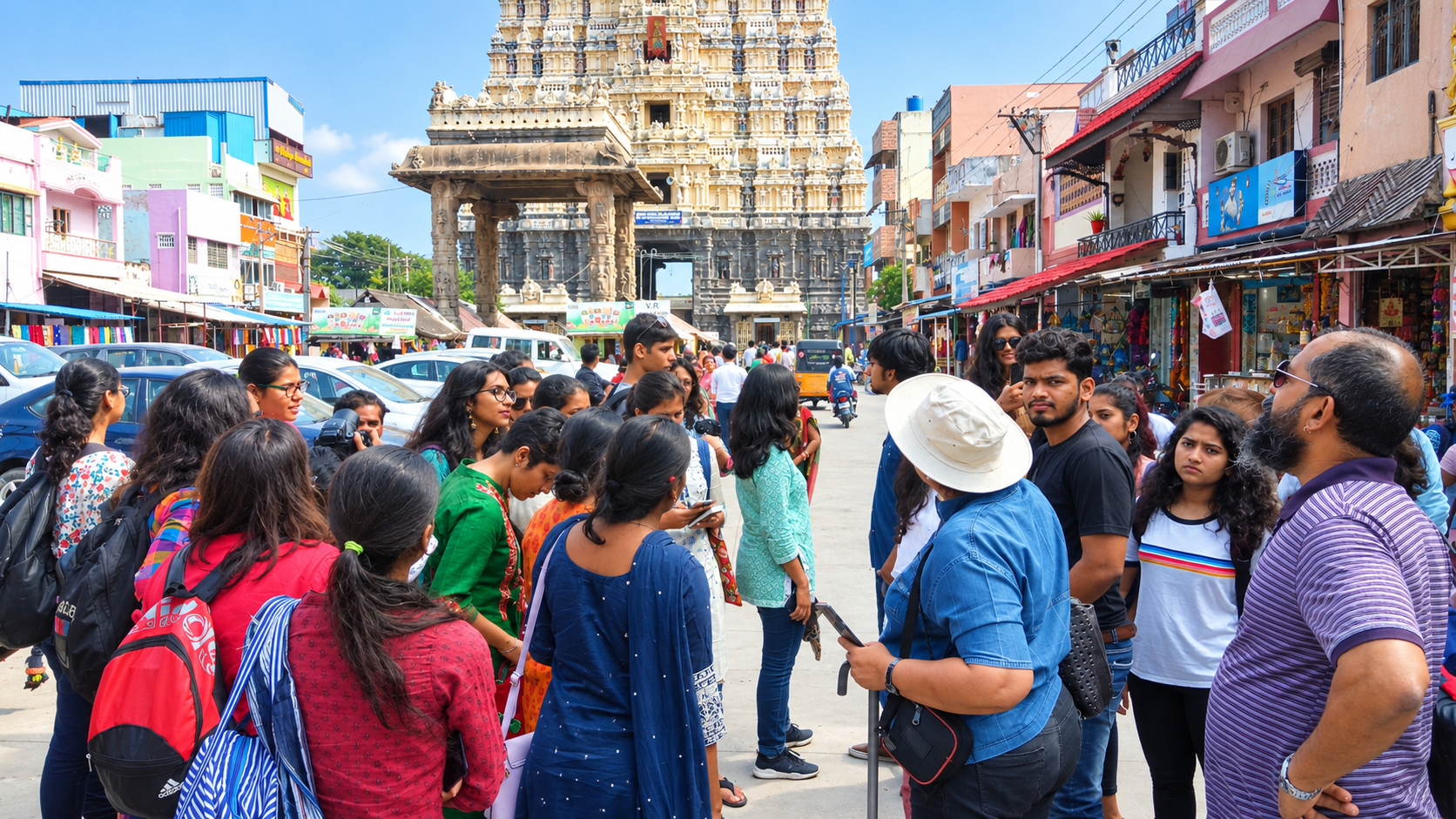 Heritage visit on a History & Archaeology programme